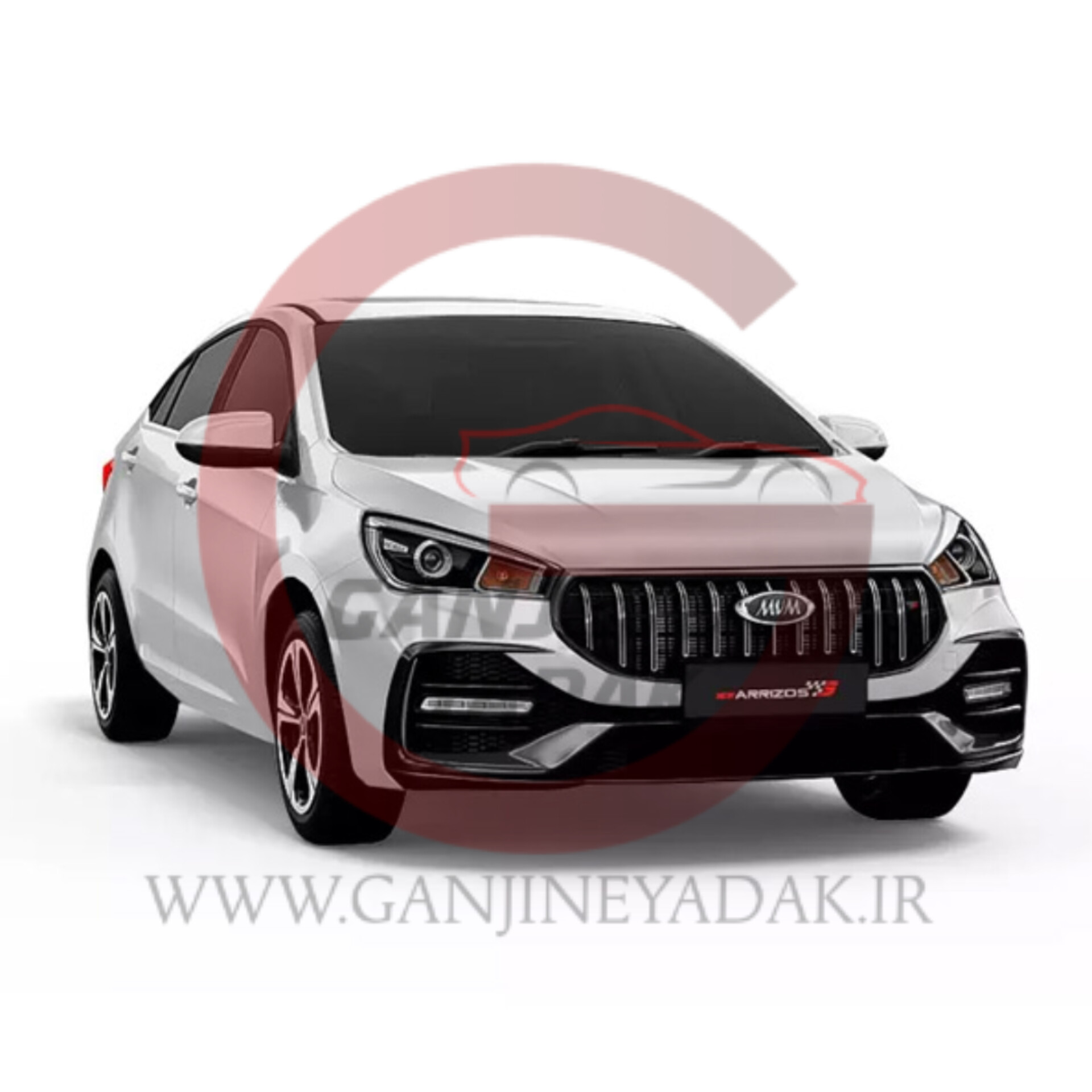 سپر جلو آریزو۵ اف ال سفید ضمانت کارواش