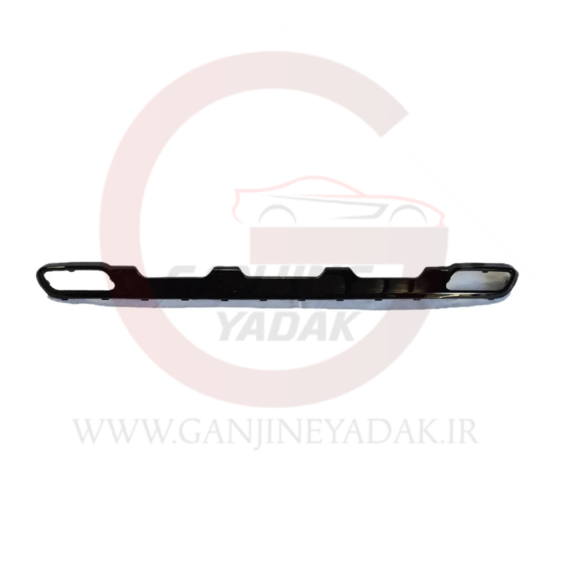 فلاپ زیر سپر عقب  ام وی ام ایکس ۳۳ کراس مشکی پیانویی کد دار